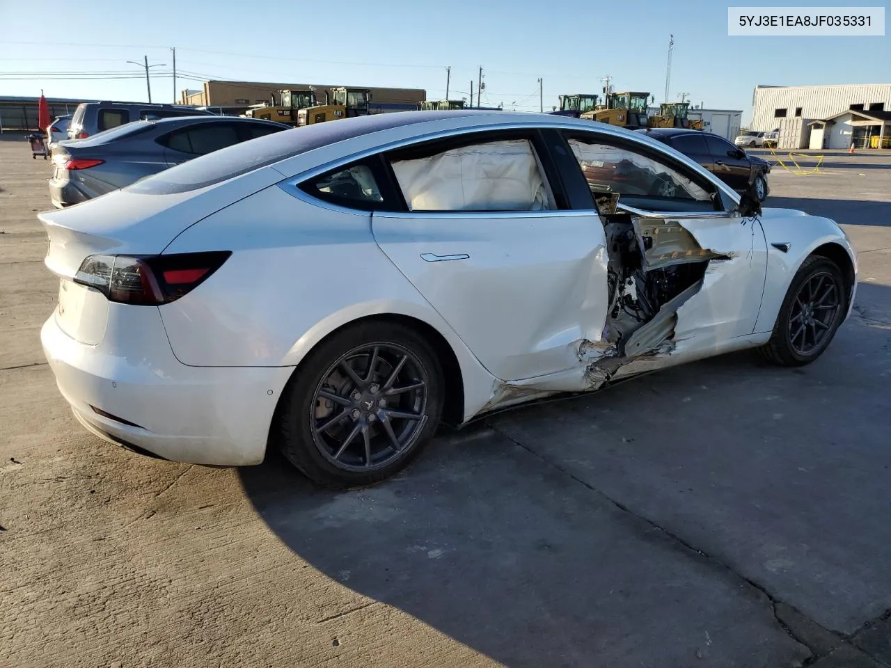 2018 Tesla Model 3 VIN: 5YJ3E1EA8JF035331 Lot: 79320404