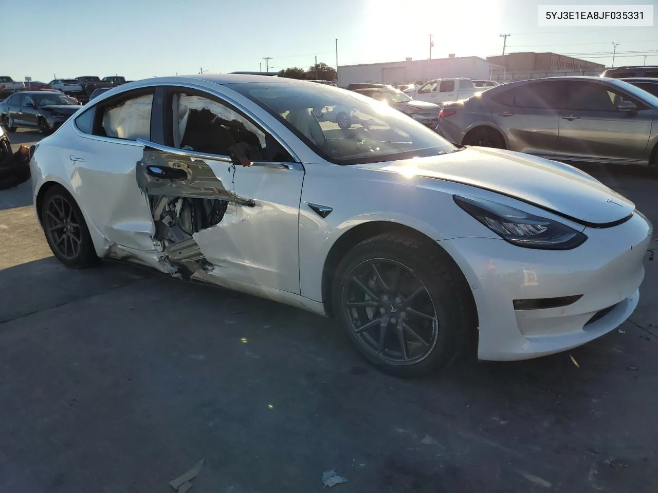 2018 Tesla Model 3 VIN: 5YJ3E1EA8JF035331 Lot: 79320404