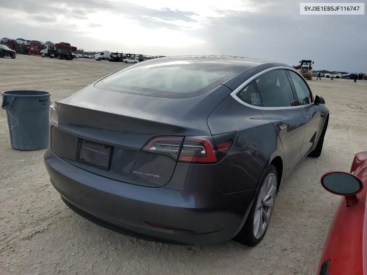 2018 Tesla Model 3 VIN: 5YJ3E1EB5JF116747 Lot: 79418694