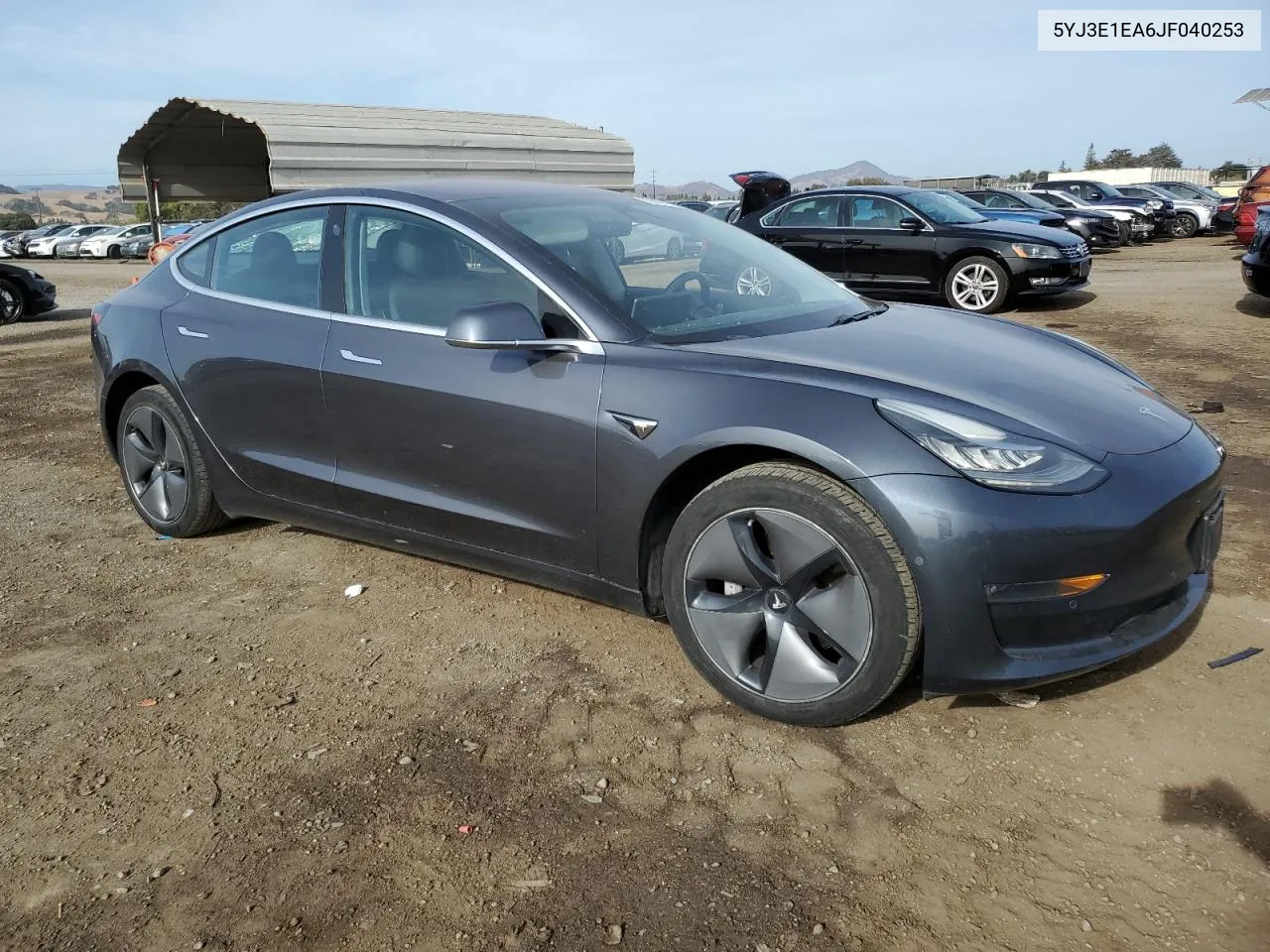 2018 Tesla Model 3 VIN: 5YJ3E1EA6JF040253 Lot: 79506184