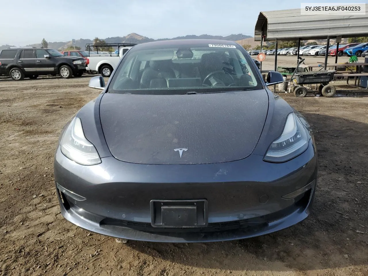 2018 Tesla Model 3 VIN: 5YJ3E1EA6JF040253 Lot: 79506184