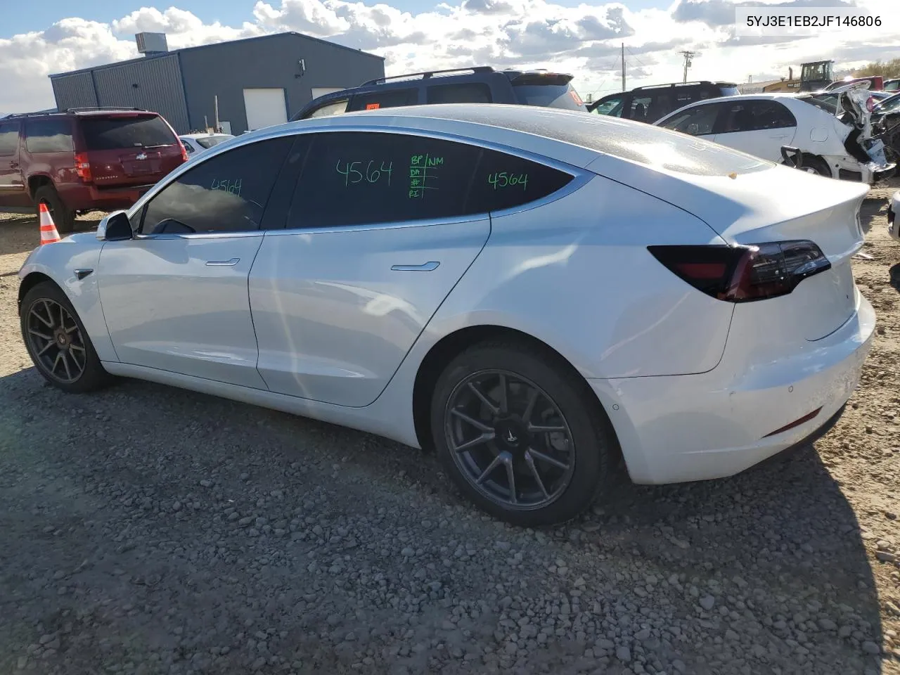 2018 Tesla Model 3 VIN: 5YJ3E1EB2JF146806 Lot: 79512484