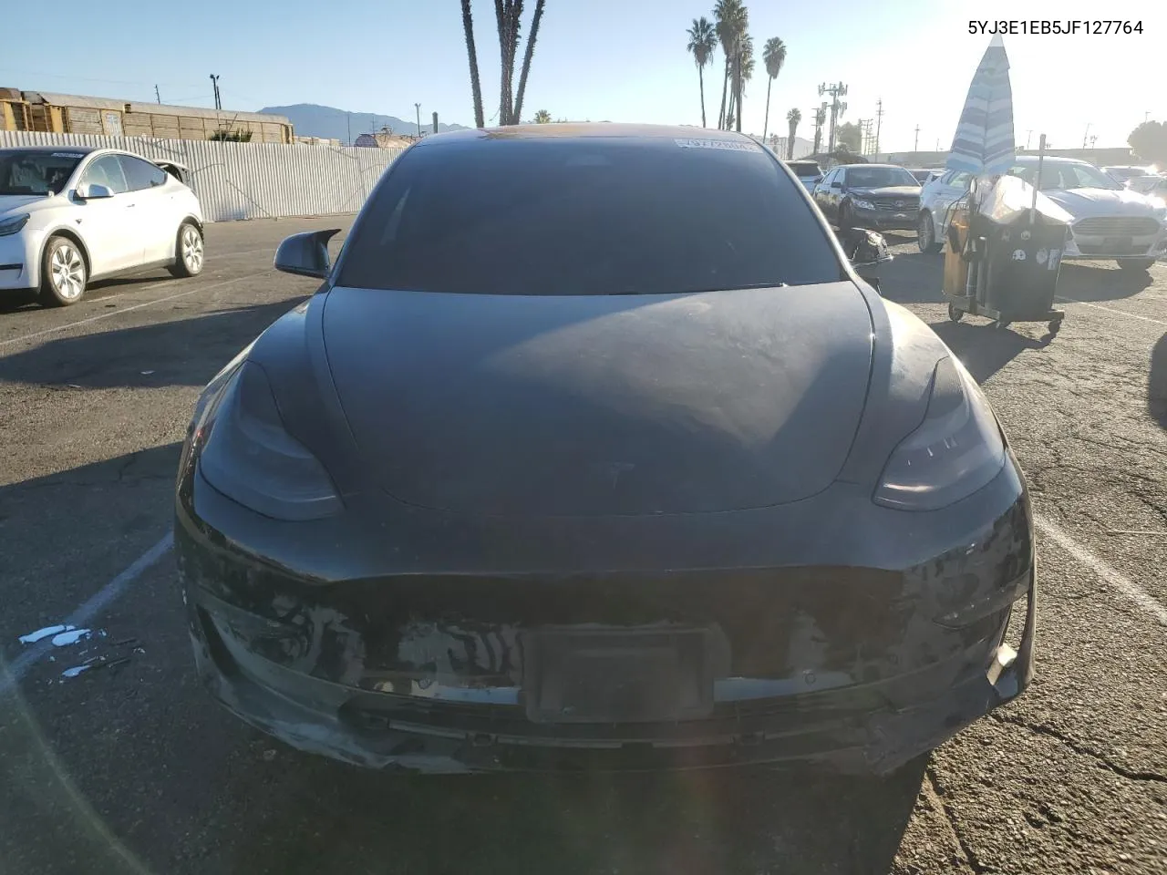 2018 Tesla Model 3 VIN: 5YJ3E1EB5JF127764 Lot: 79772804