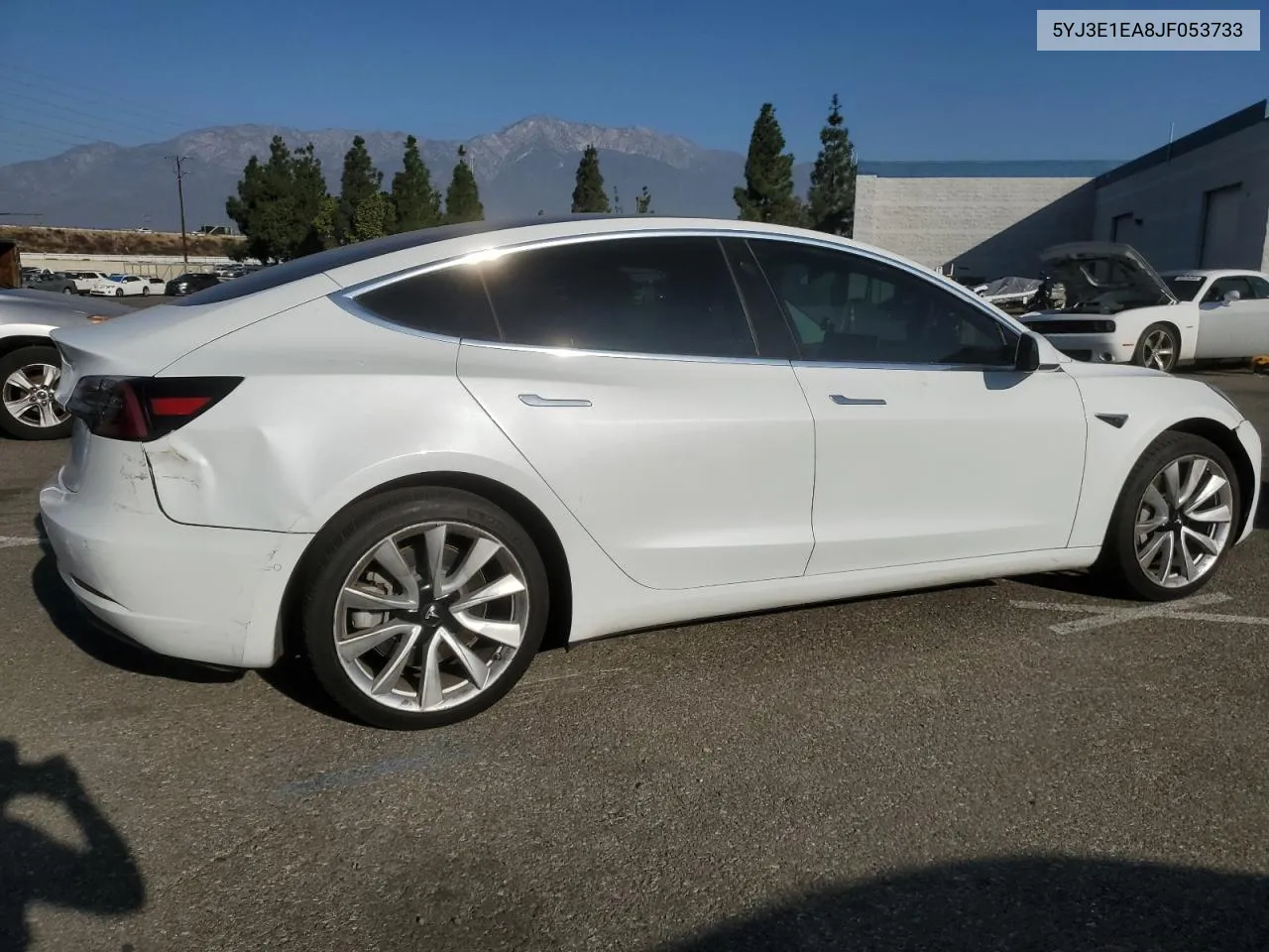 2018 Tesla Model 3 VIN: 5YJ3E1EA8JF053733 Lot: 80085914