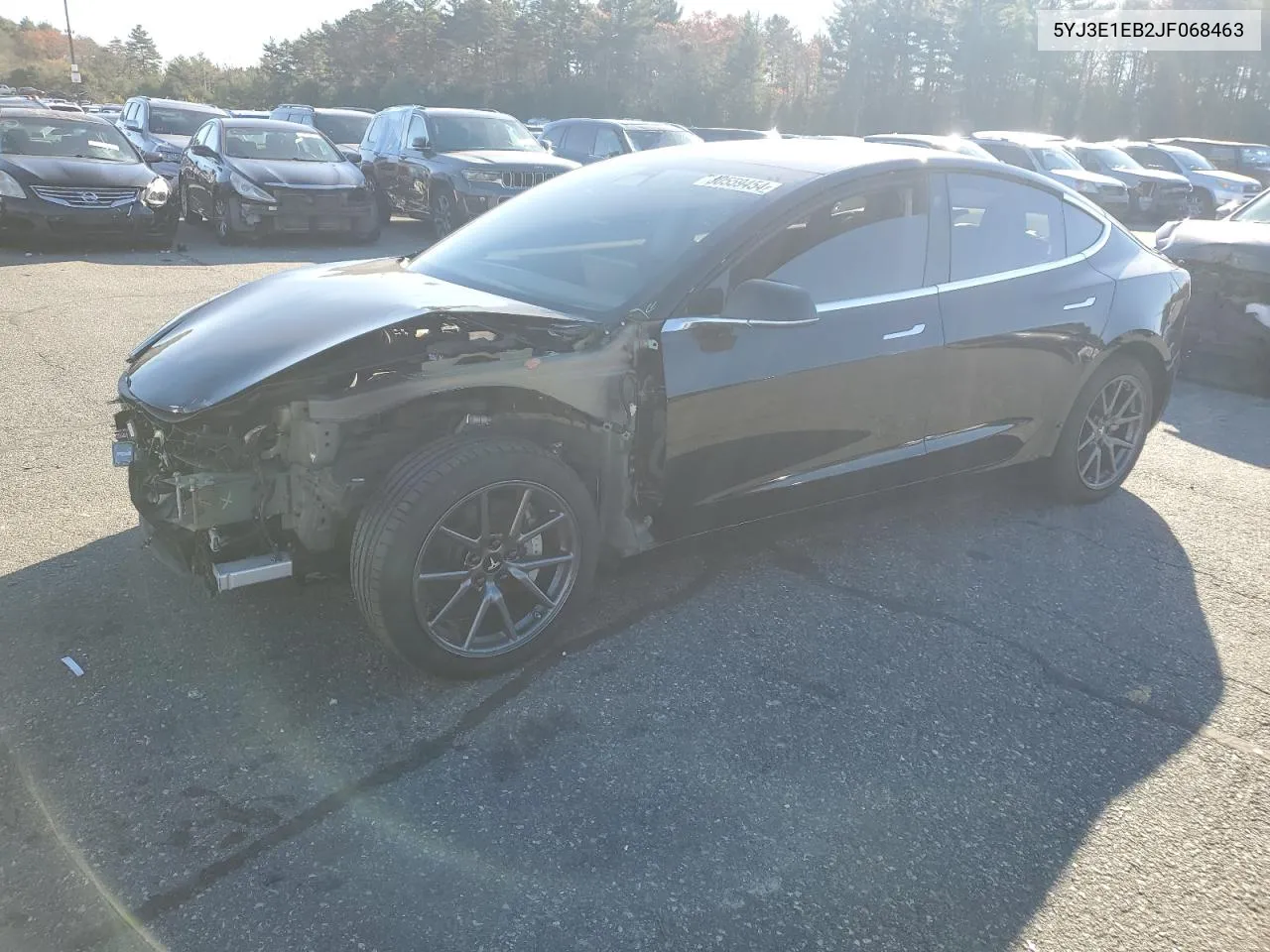 2018 Tesla Model 3 VIN: 5YJ3E1EB2JF068463 Lot: 80559454