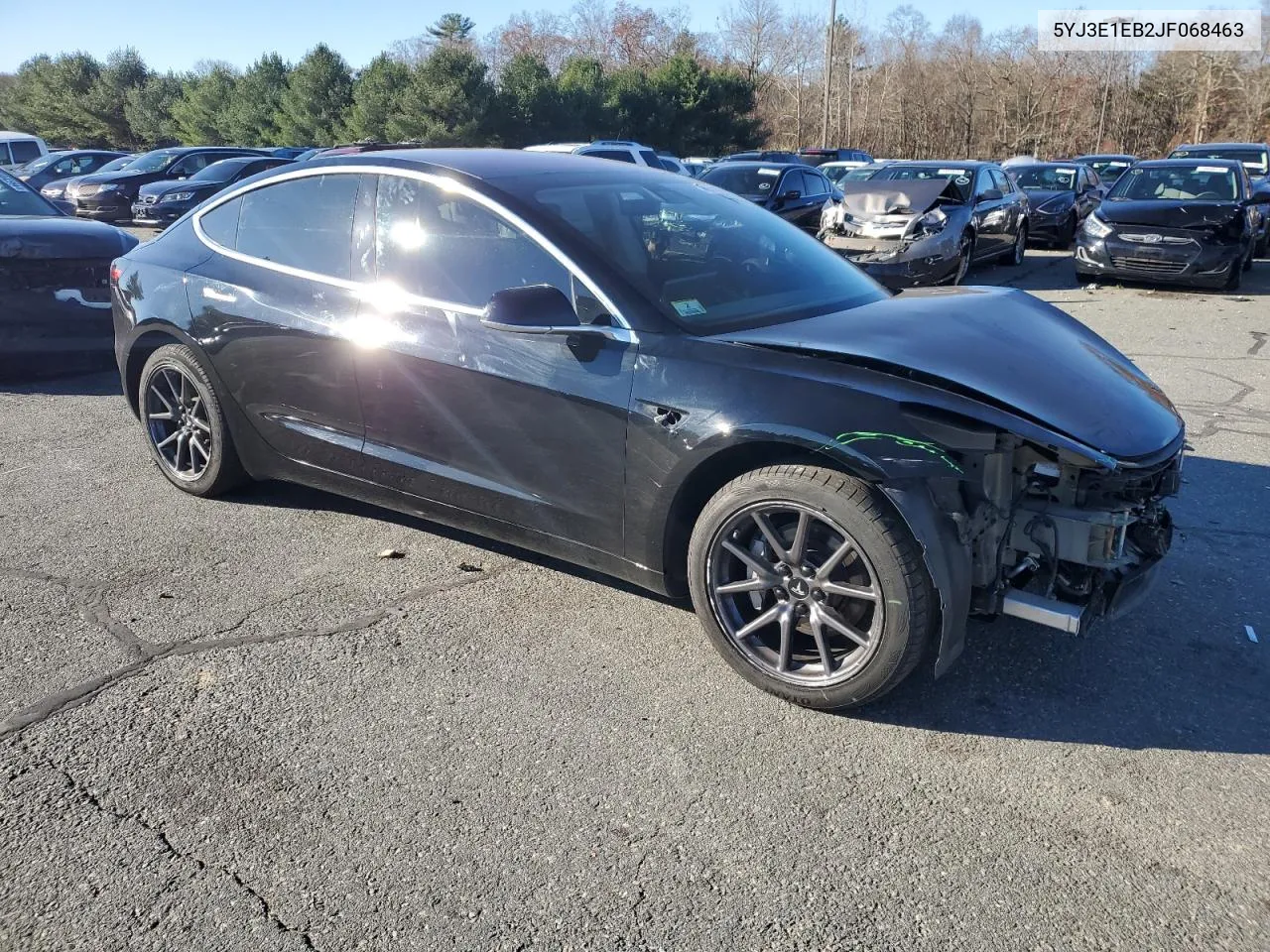 2018 Tesla Model 3 VIN: 5YJ3E1EB2JF068463 Lot: 80559454