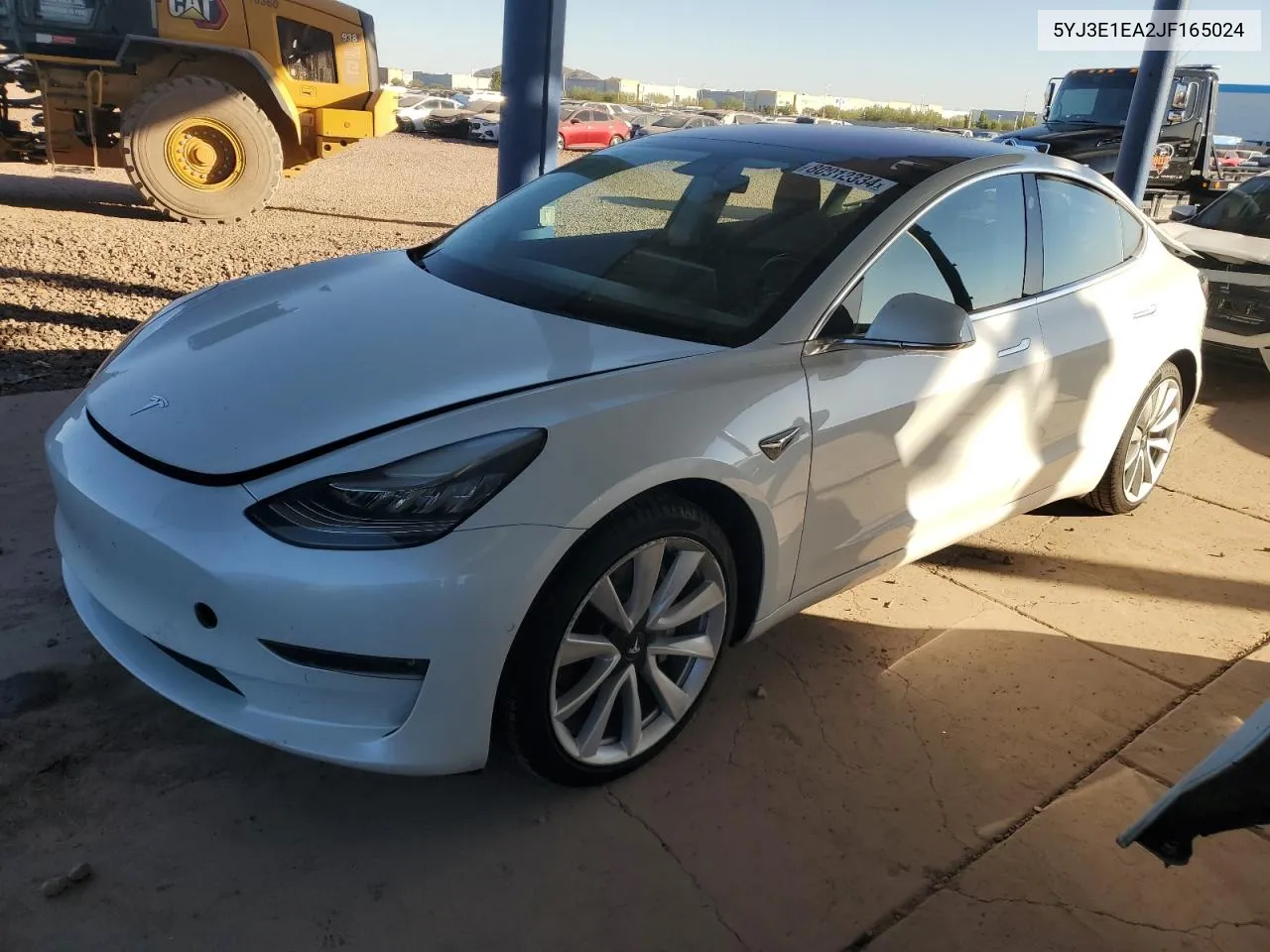 2018 Tesla Model 3 VIN: 5YJ3E1EA2JF165024 Lot: 80912334