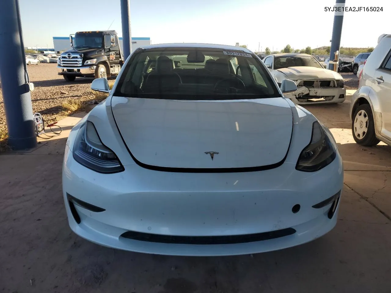 2018 Tesla Model 3 VIN: 5YJ3E1EA2JF165024 Lot: 80912334