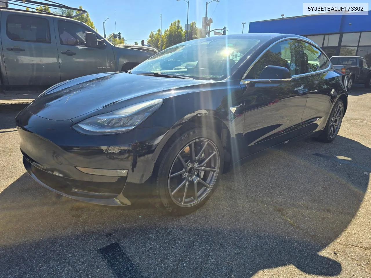 2018 Tesla Model 3 VIN: 5YJ3E1EA0JF173302 Lot: 80947224