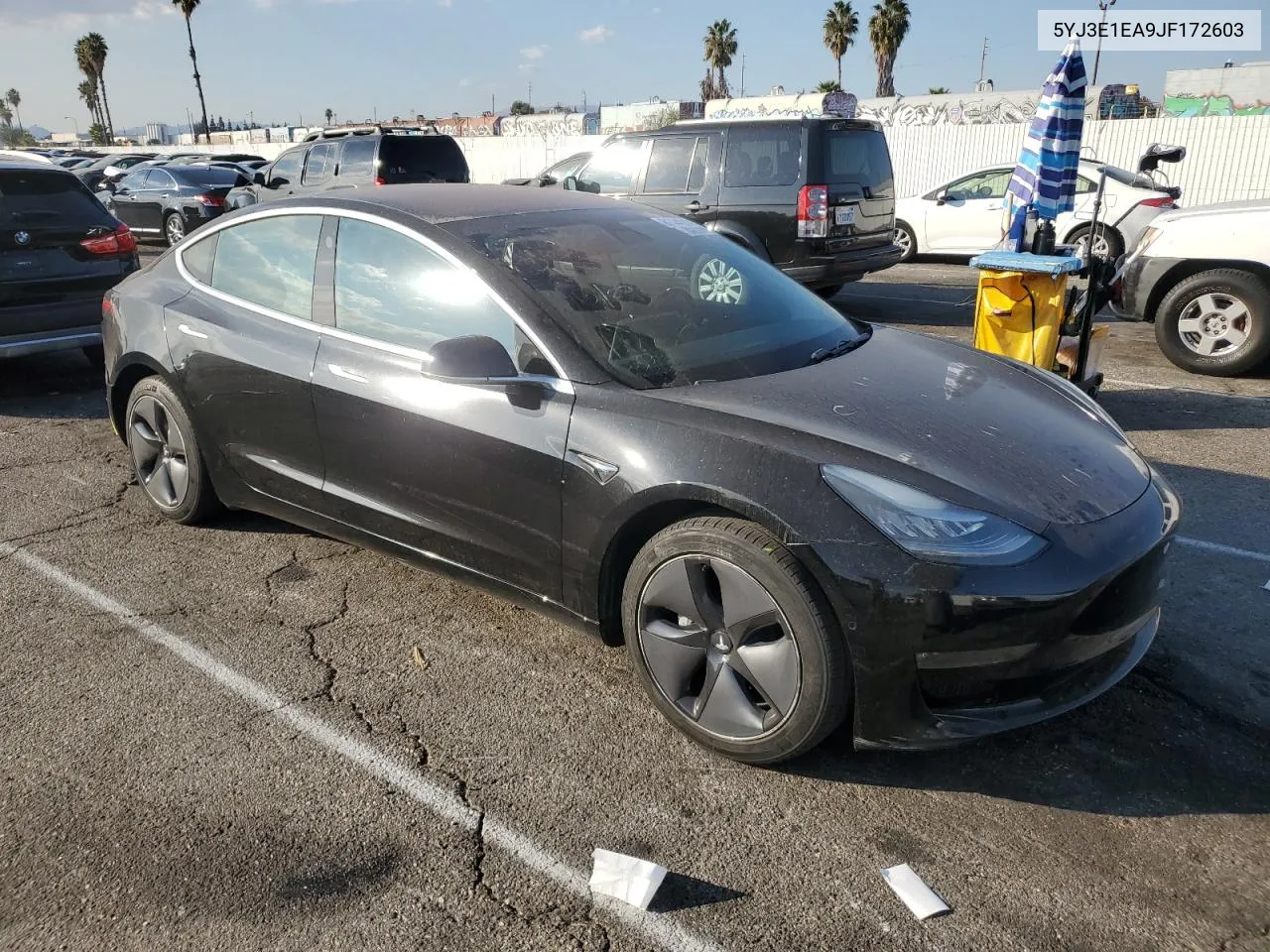 2018 Tesla Model 3 VIN: 5YJ3E1EA9JF172603 Lot: 81144214