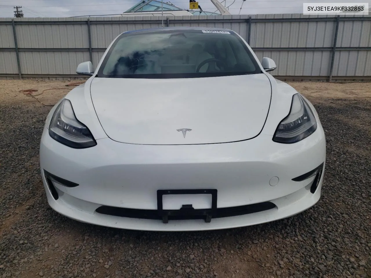 5YJ3E1EA9KF332853 2019 Tesla Model 3