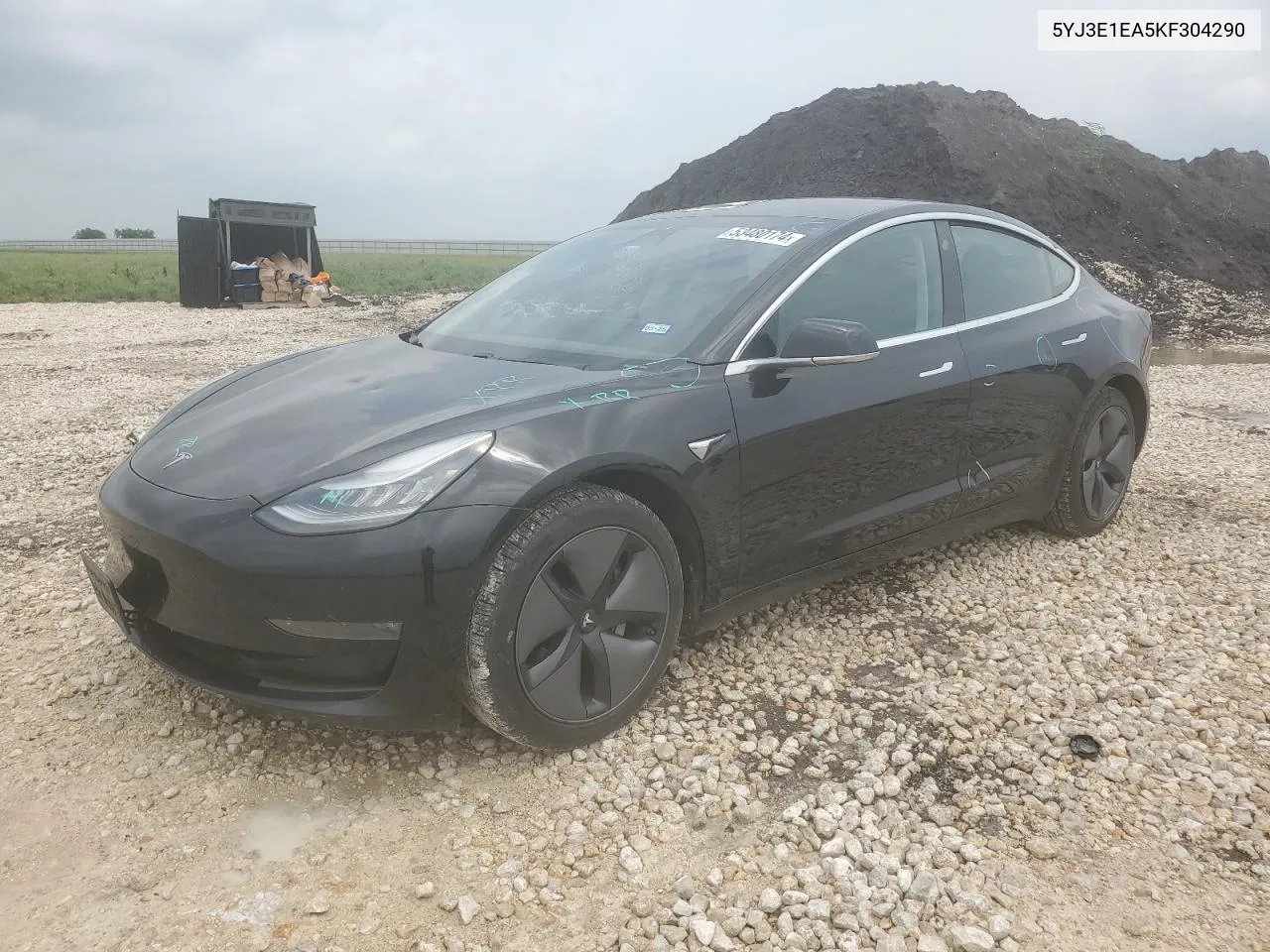 5YJ3E1EA5KF304290 2019 Tesla Model 3