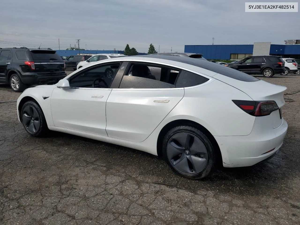 2019 Tesla Model 3 VIN: 5YJ3E1EA2KF482514 Lot: 53987654