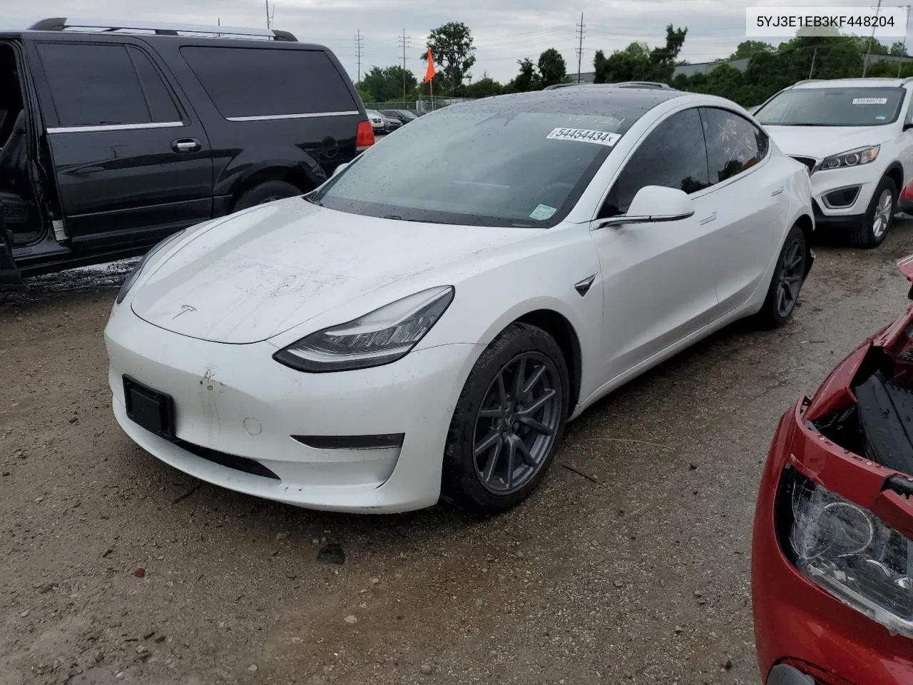 5YJ3E1EB3KF448204 2019 Tesla Model 3