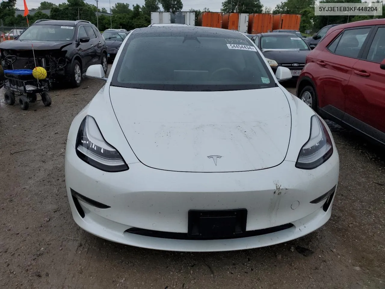 5YJ3E1EB3KF448204 2019 Tesla Model 3