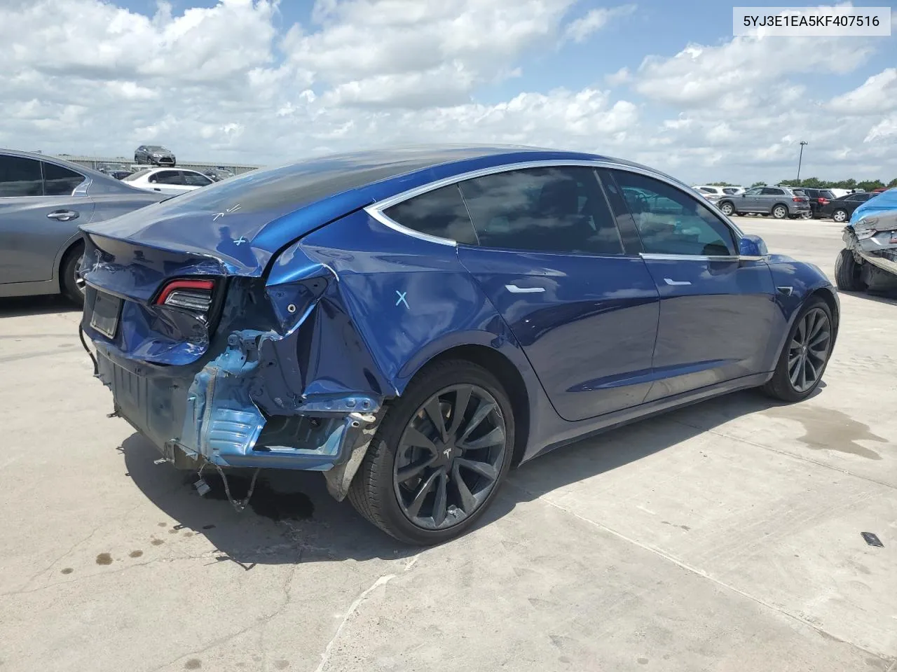 5YJ3E1EA5KF407516 2019 Tesla Model 3