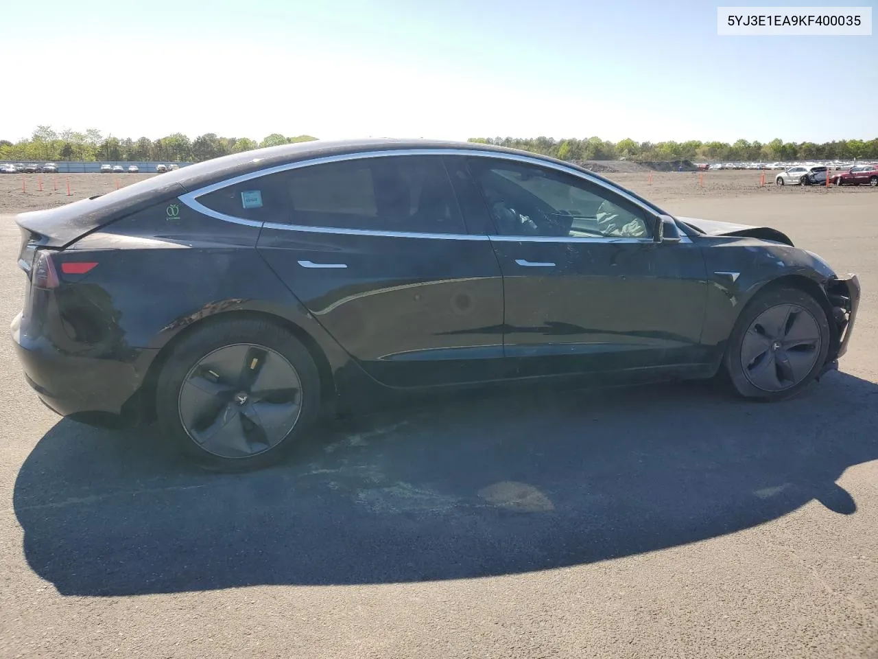 2019 Tesla Model 3 VIN: 5YJ3E1EA9KF400035 Lot: 55635604