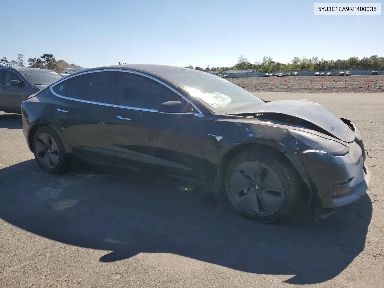 2019 Tesla Model 3 VIN: 5YJ3E1EA9KF400035 Lot: 55635604