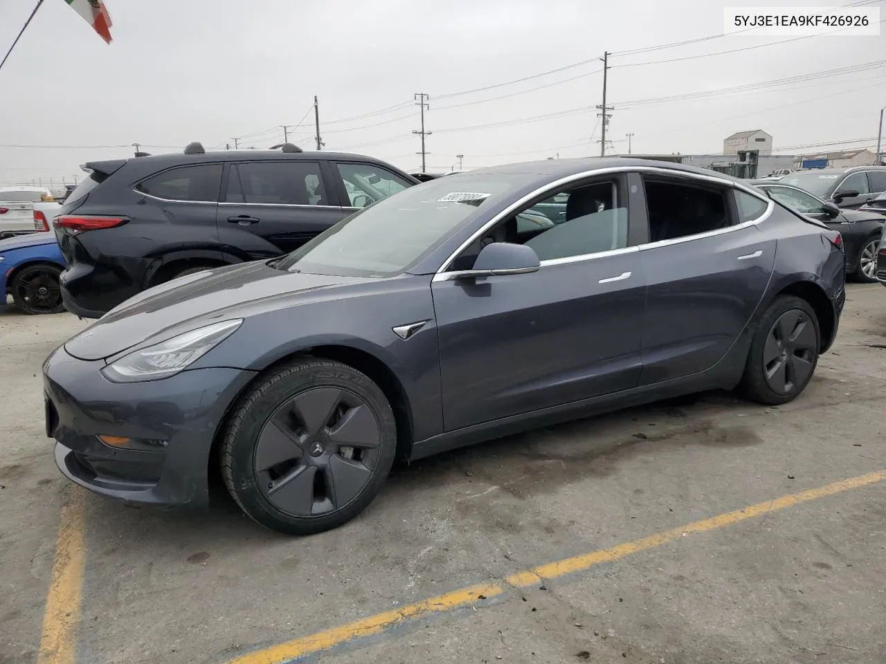 2019 Tesla Model 3 VIN: 5YJ3E1EA9KF426926 Lot: 58078884