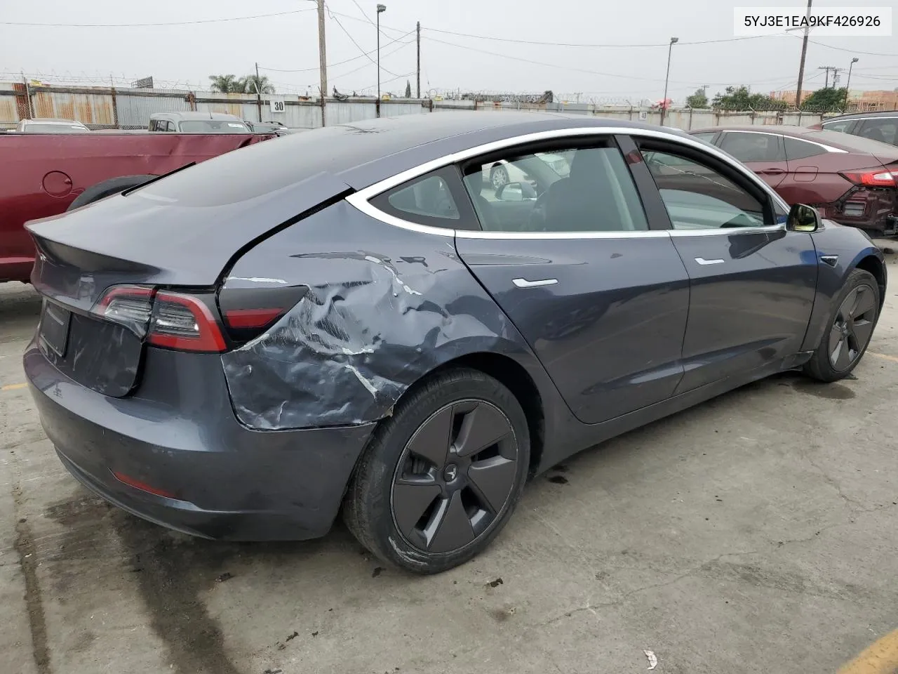 5YJ3E1EA9KF426926 2019 Tesla Model 3