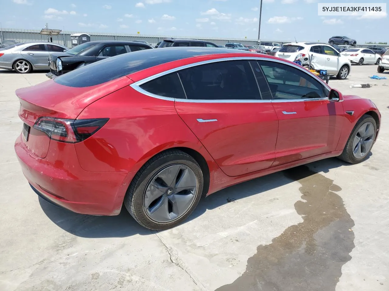 5YJ3E1EA3KF411435 2019 Tesla Model 3