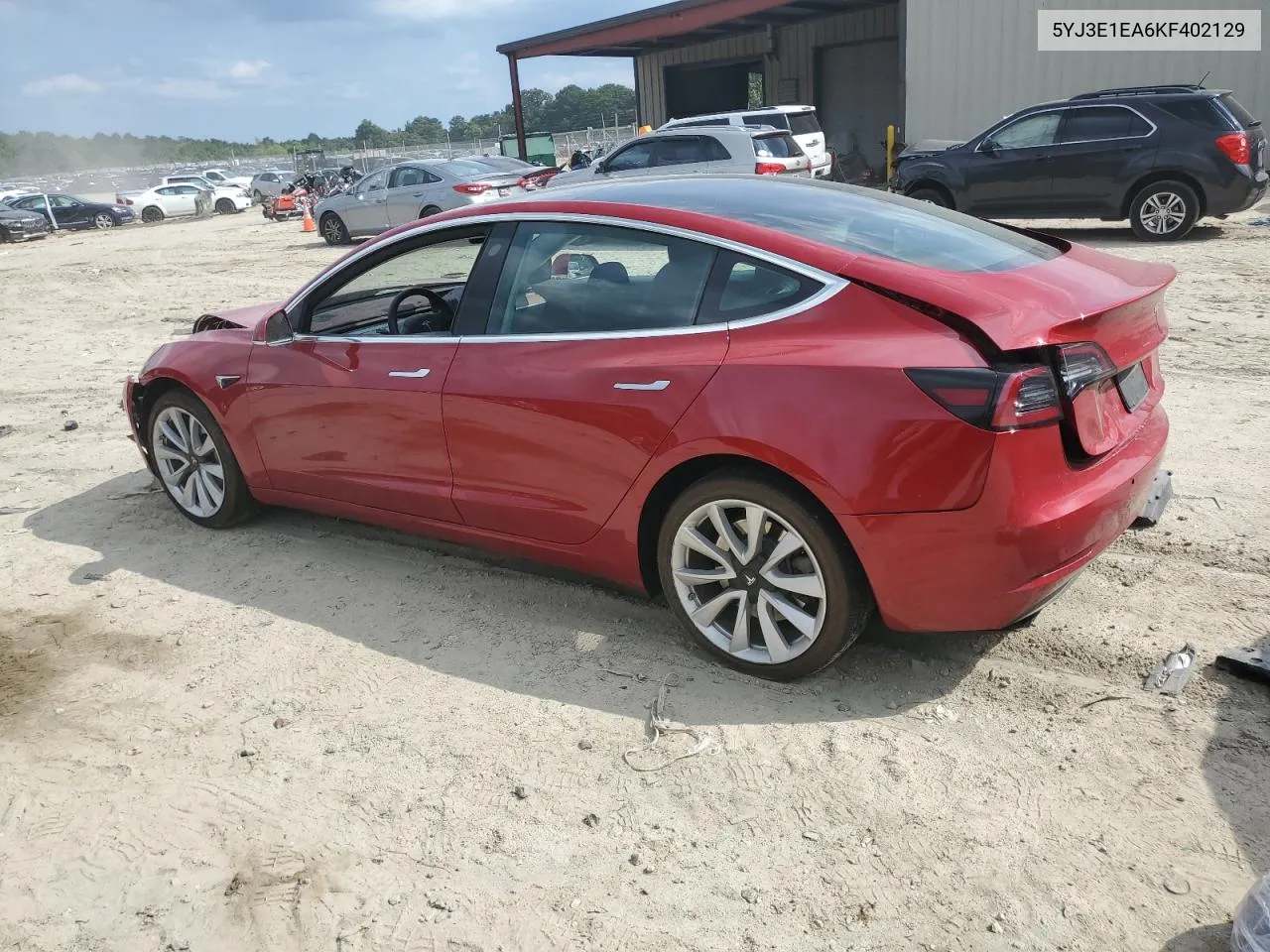 2019 Tesla Model 3 VIN: 5YJ3E1EA6KF402129 Lot: 58873084