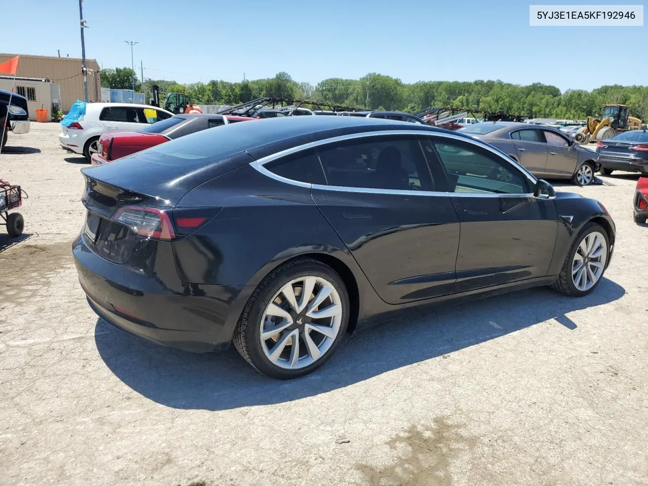 2019 Tesla Model 3 VIN: 5YJ3E1EA5KF192946 Lot: 58918444