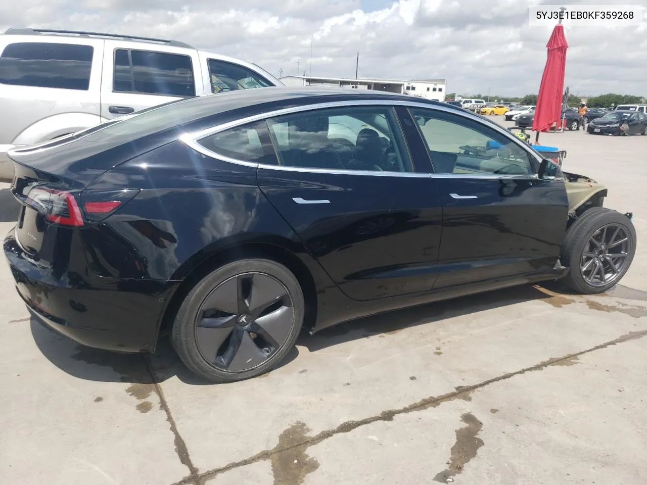 2019 Tesla Model 3 VIN: 5YJ3E1EB0KF359268 Lot: 59729824