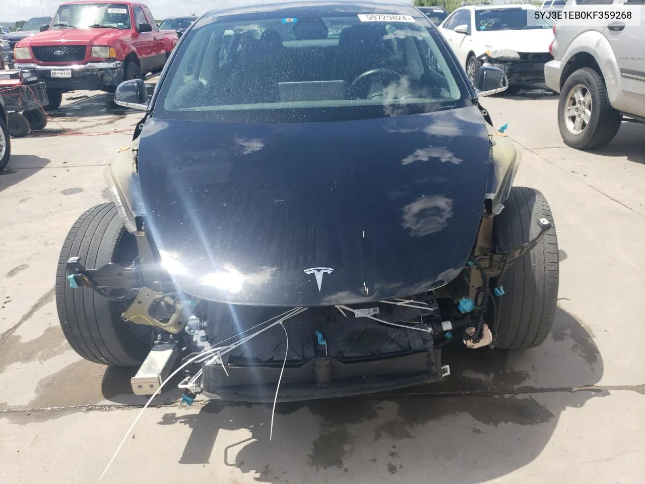 5YJ3E1EB0KF359268 2019 Tesla Model 3