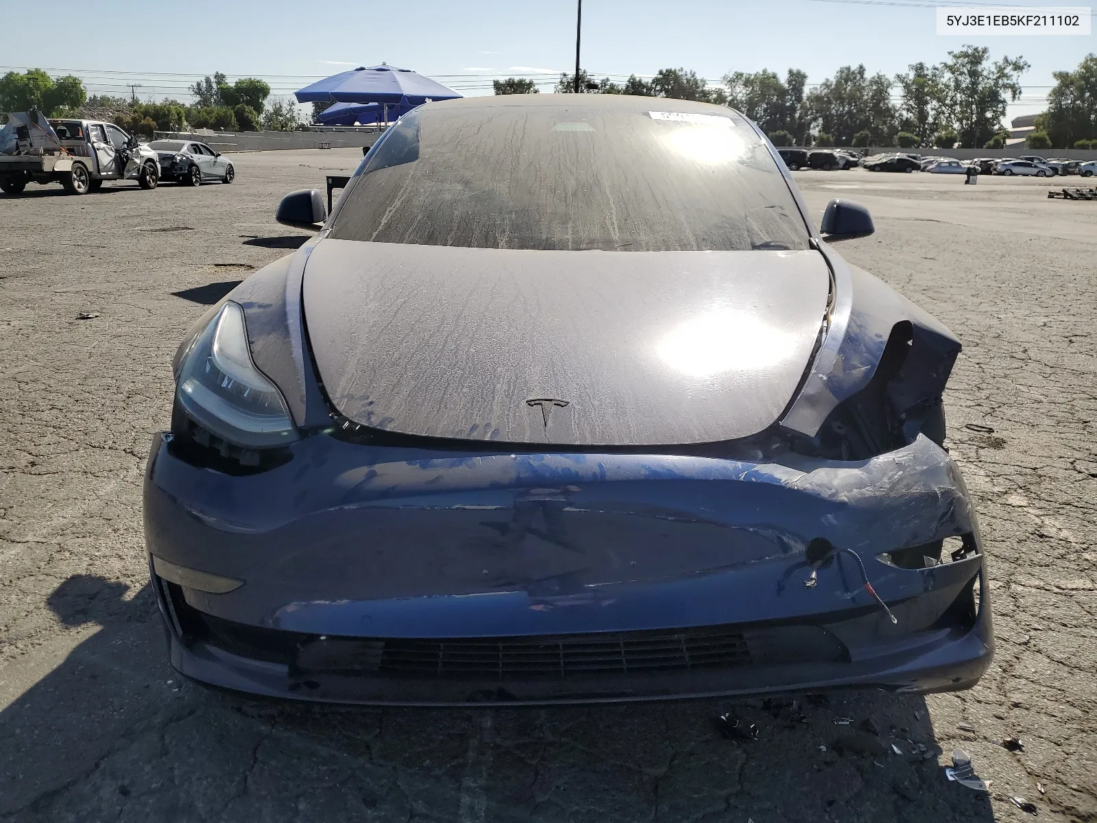 5YJ3E1EB5KF211102 2019 Tesla Model 3