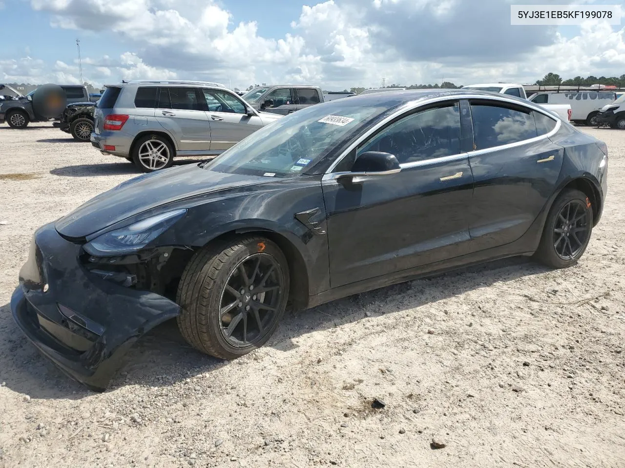 5YJ3E1EB5KF199078 2019 Tesla Model 3