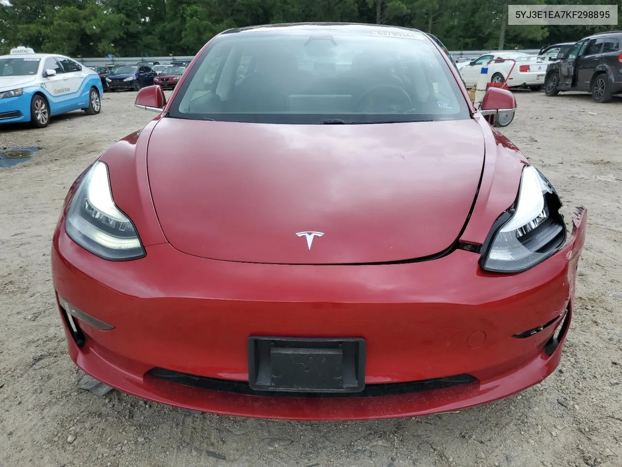 2019 Tesla Model 3 VIN: 5YJ3E1EA7KF298895 Lot: 63795344