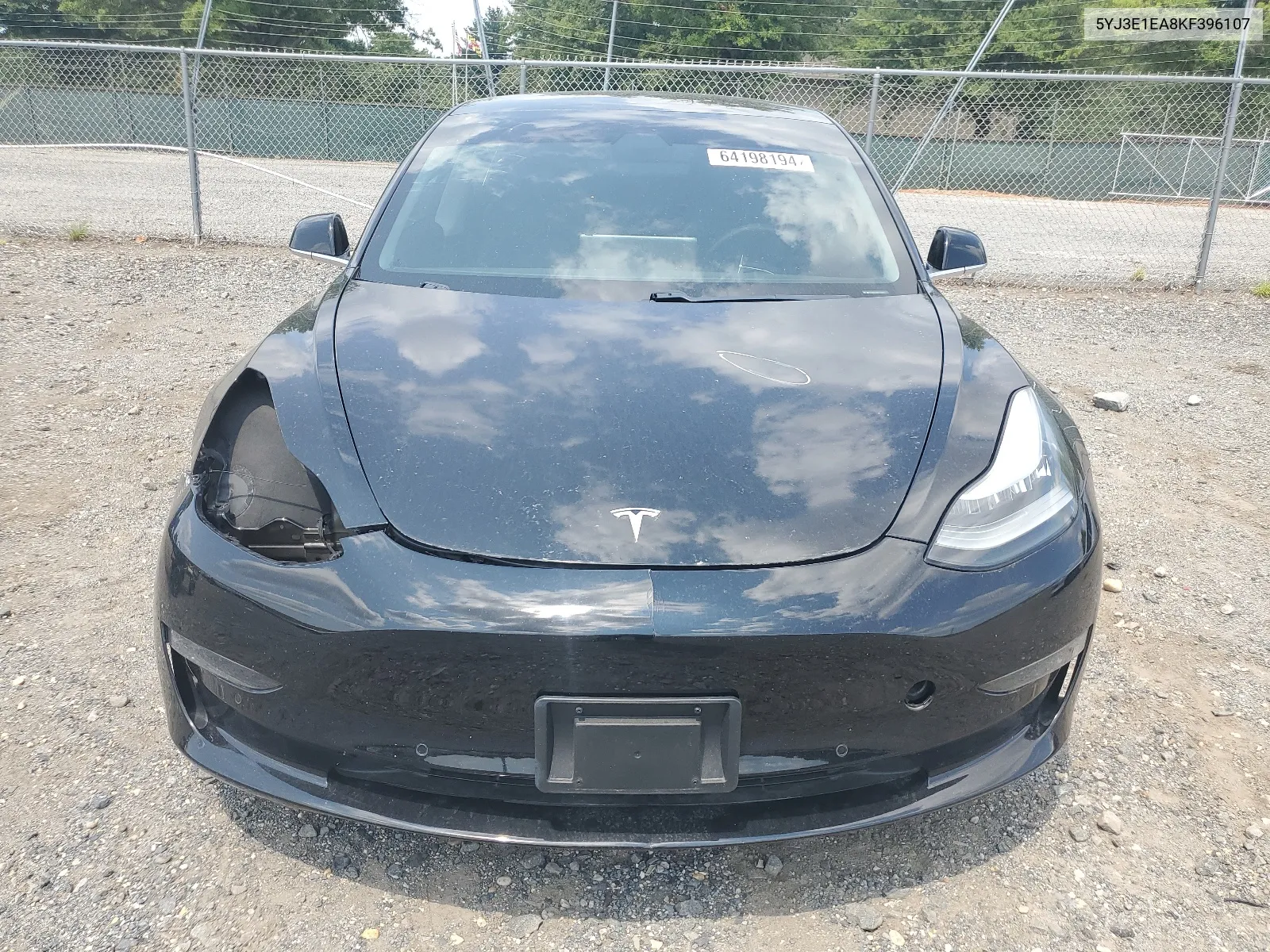 5YJ3E1EA8KF396107 2019 Tesla Model 3