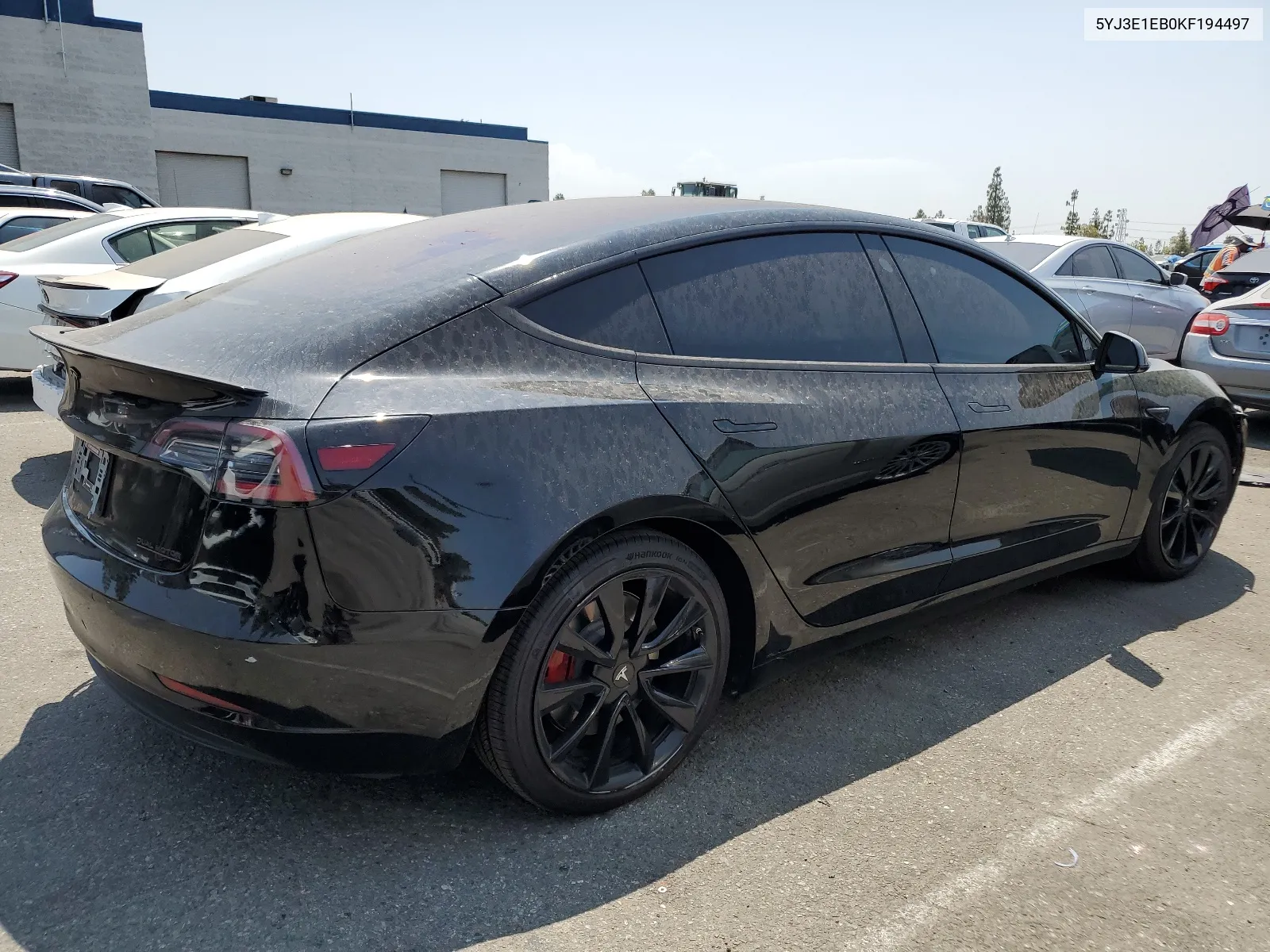 5YJ3E1EB0KF194497 2019 Tesla Model 3