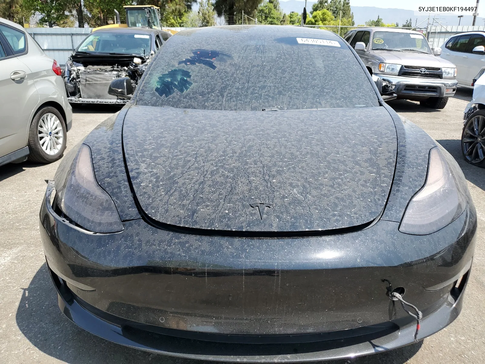 5YJ3E1EB0KF194497 2019 Tesla Model 3