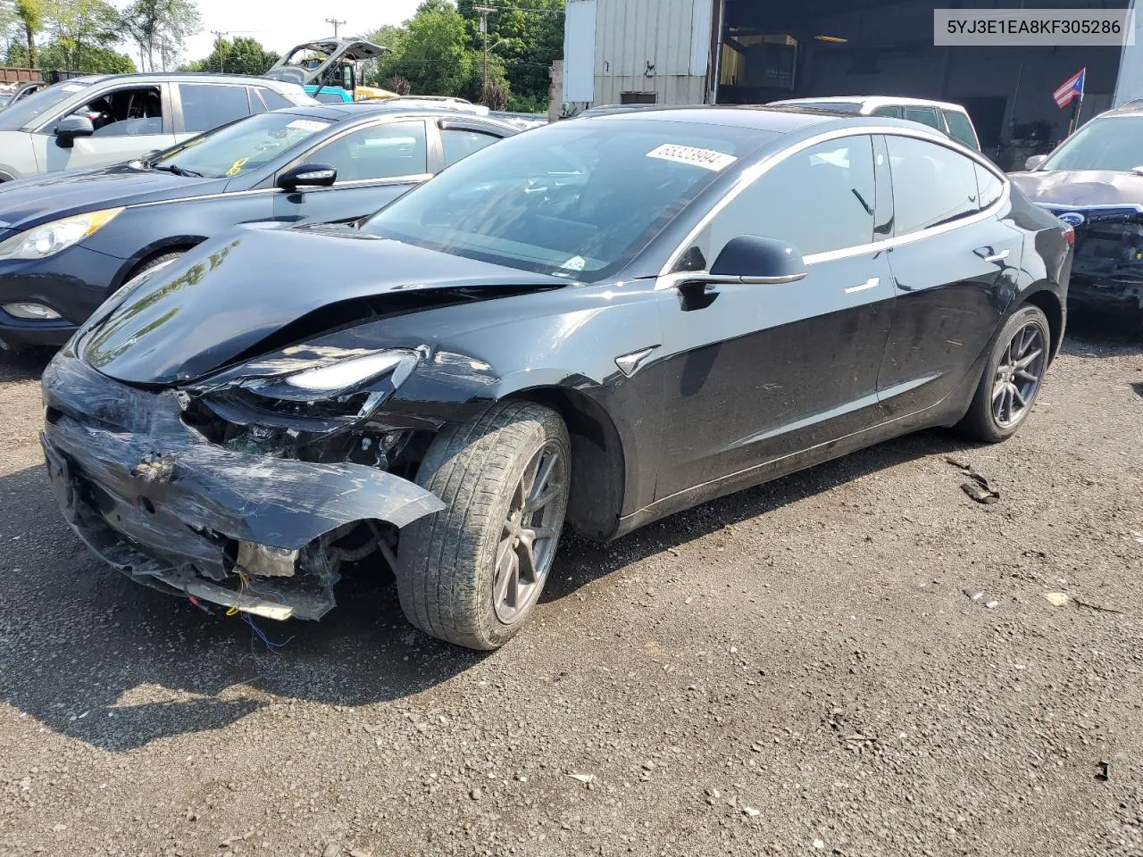 5YJ3E1EA8KF305286 2019 Tesla Model 3