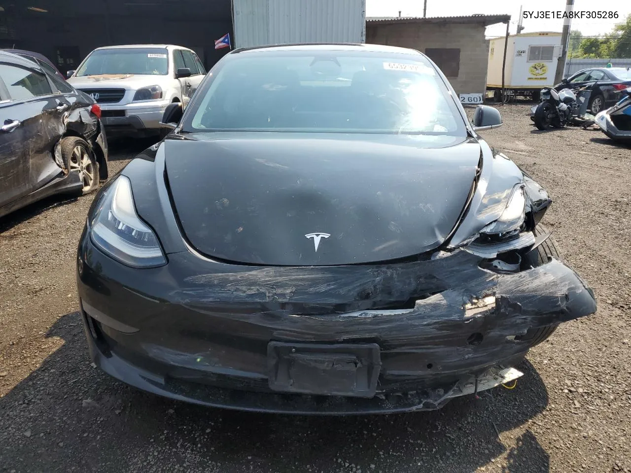 2019 Tesla Model 3 VIN: 5YJ3E1EA8KF305286 Lot: 65323994