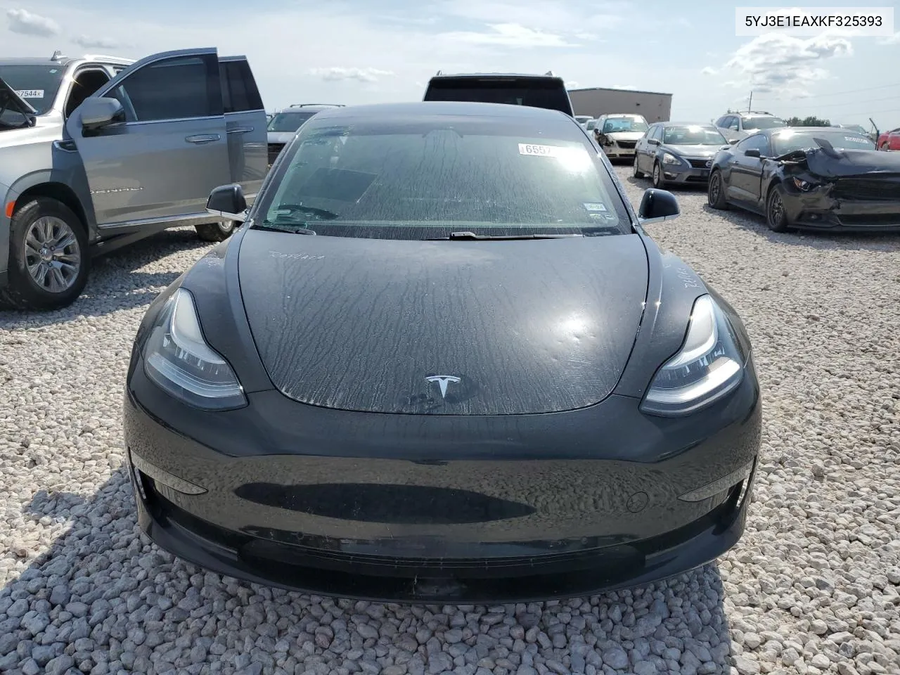 2019 Tesla Model 3 VIN: 5YJ3E1EAXKF325393 Lot: 65578254