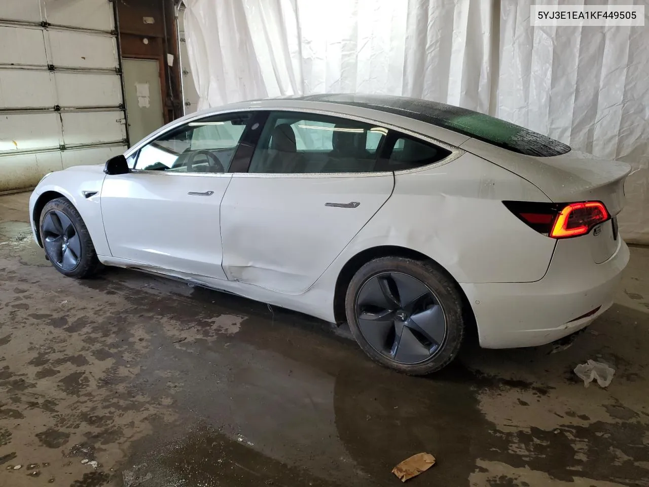 2019 Tesla Model 3 VIN: 5YJ3E1EA1KF449505 Lot: 65989024