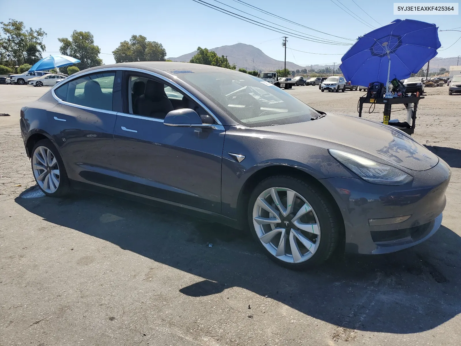 5YJ3E1EAXKF425364 2019 Tesla Model 3