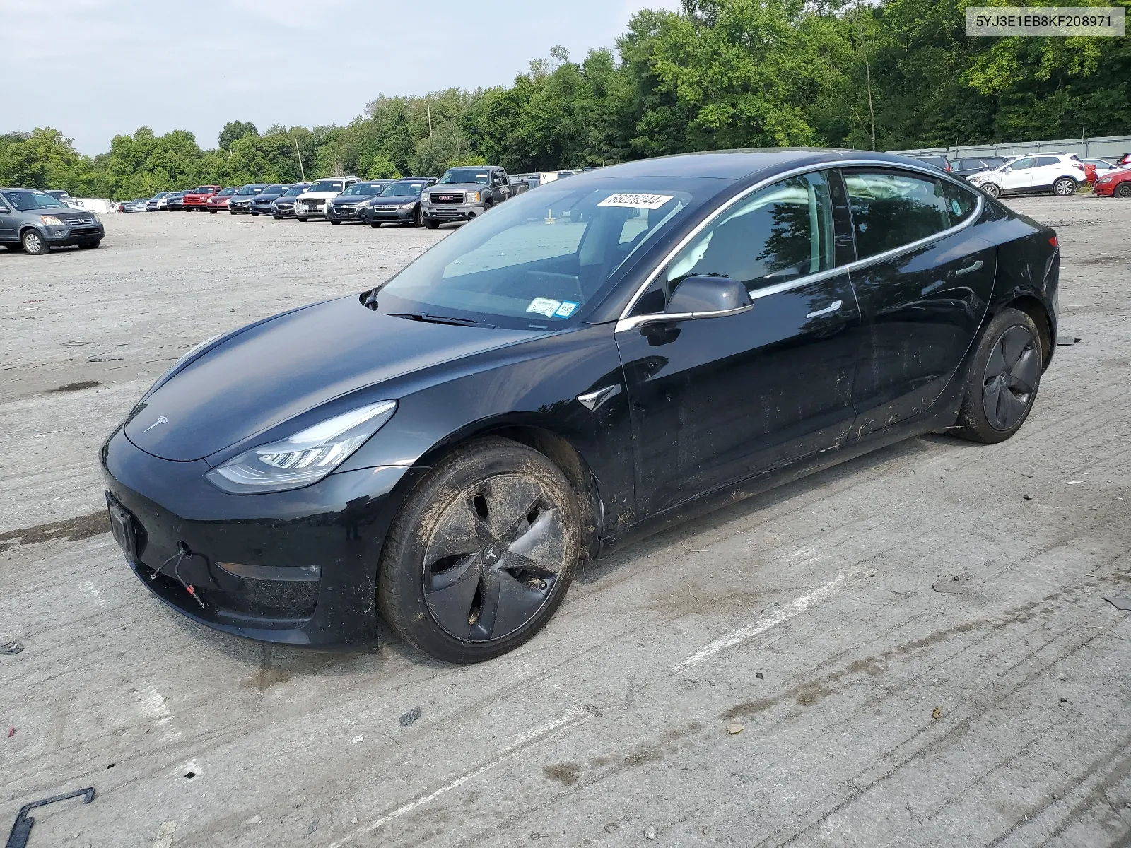 2019 Tesla Model 3 VIN: 5YJ3E1EB8KF208971 Lot: 66226244