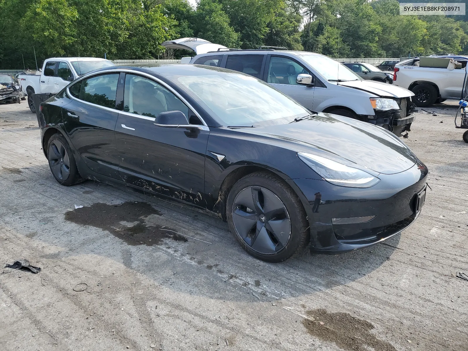 2019 Tesla Model 3 VIN: 5YJ3E1EB8KF208971 Lot: 66226244