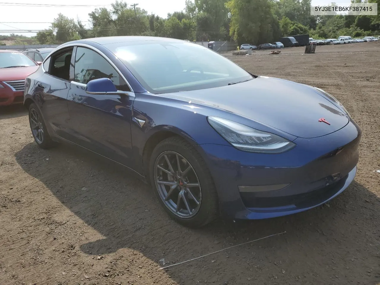 5YJ3E1EB6KF387415 2019 Tesla Model 3