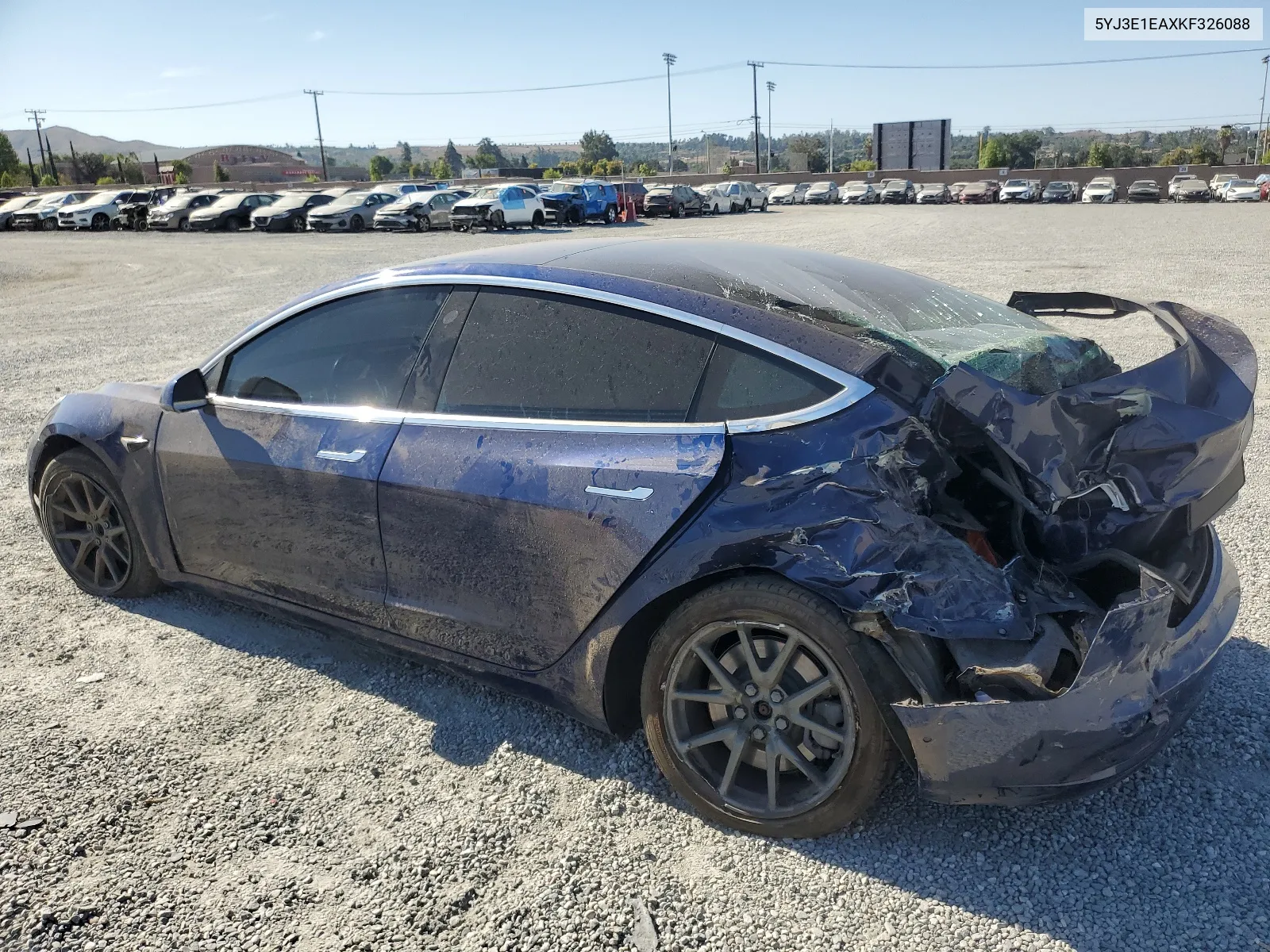 5YJ3E1EAXKF326088 2019 Tesla Model 3