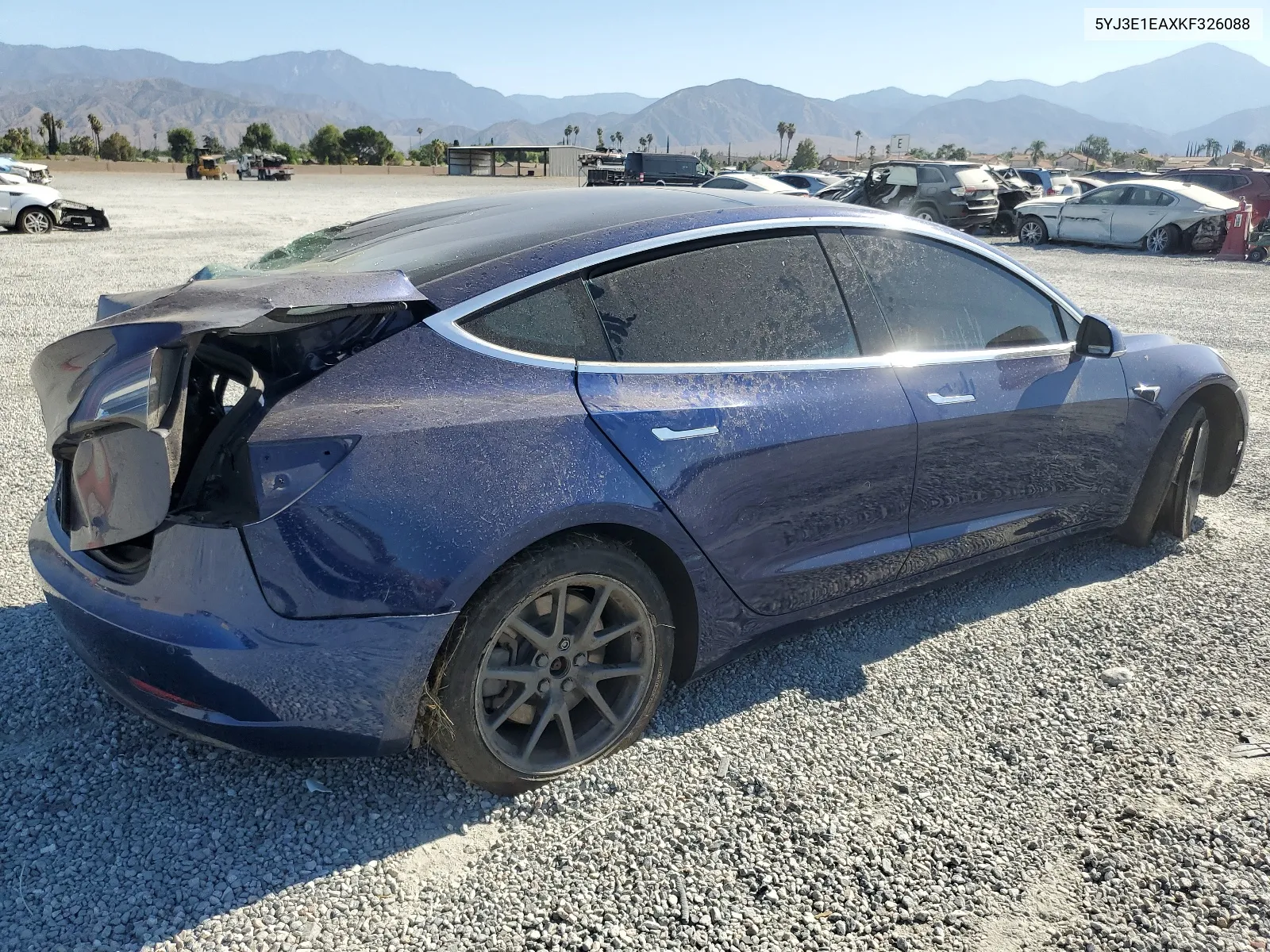 5YJ3E1EAXKF326088 2019 Tesla Model 3