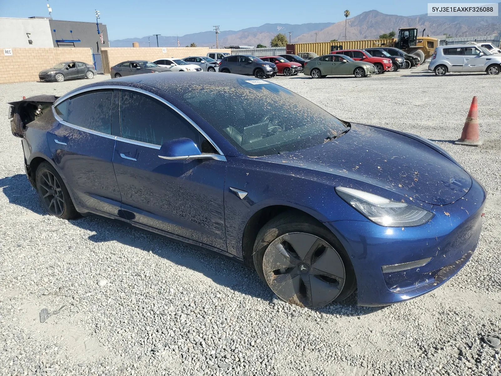 2019 Tesla Model 3 VIN: 5YJ3E1EAXKF326088 Lot: 66958874