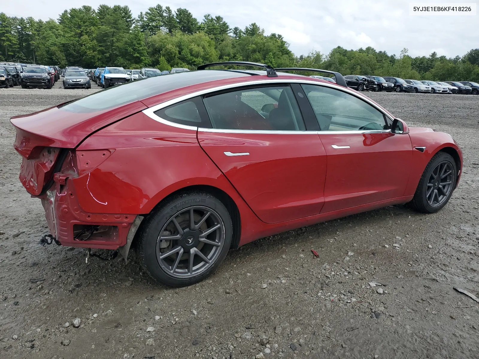 2019 Tesla Model 3 VIN: 5YJ3E1EB6KF418226 Lot: 67281094