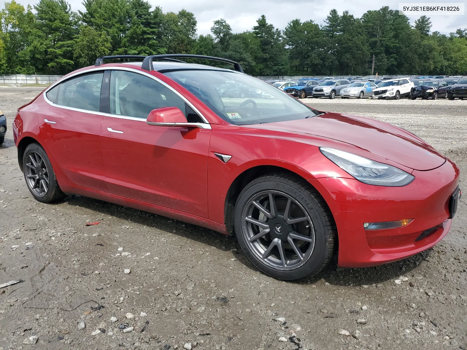 5YJ3E1EB6KF418226 2019 Tesla Model 3