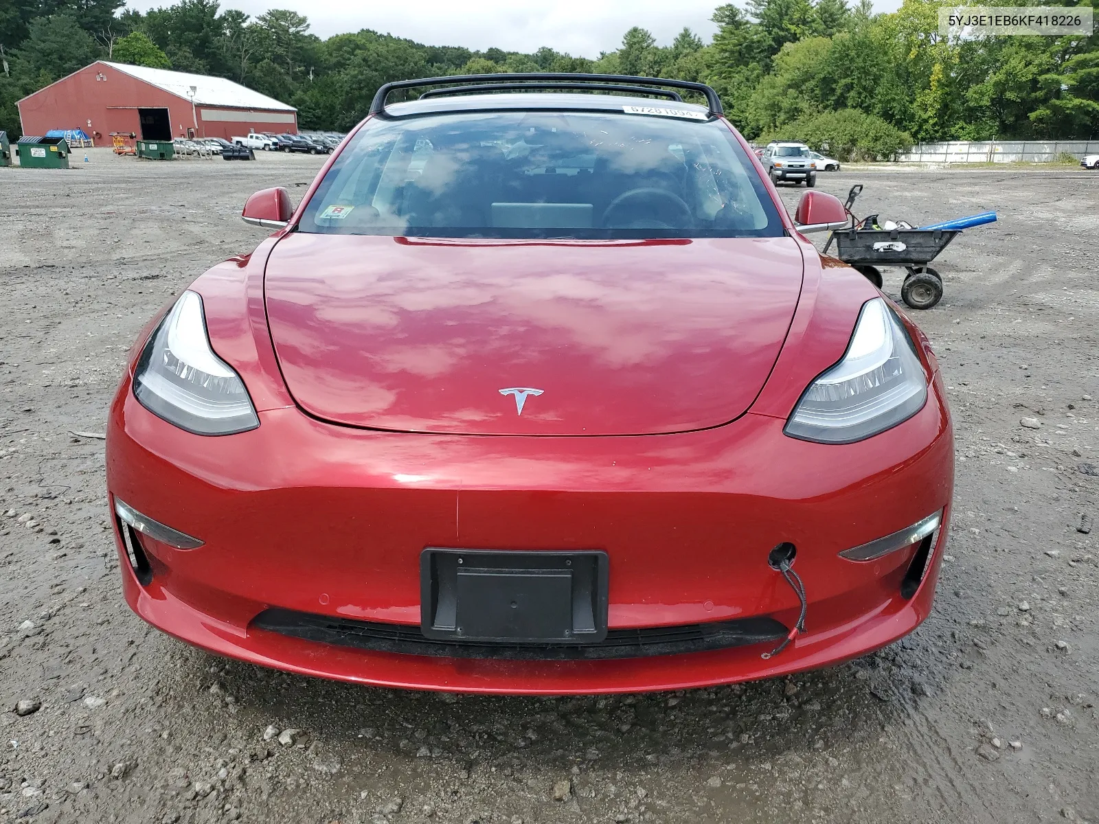 5YJ3E1EB6KF418226 2019 Tesla Model 3