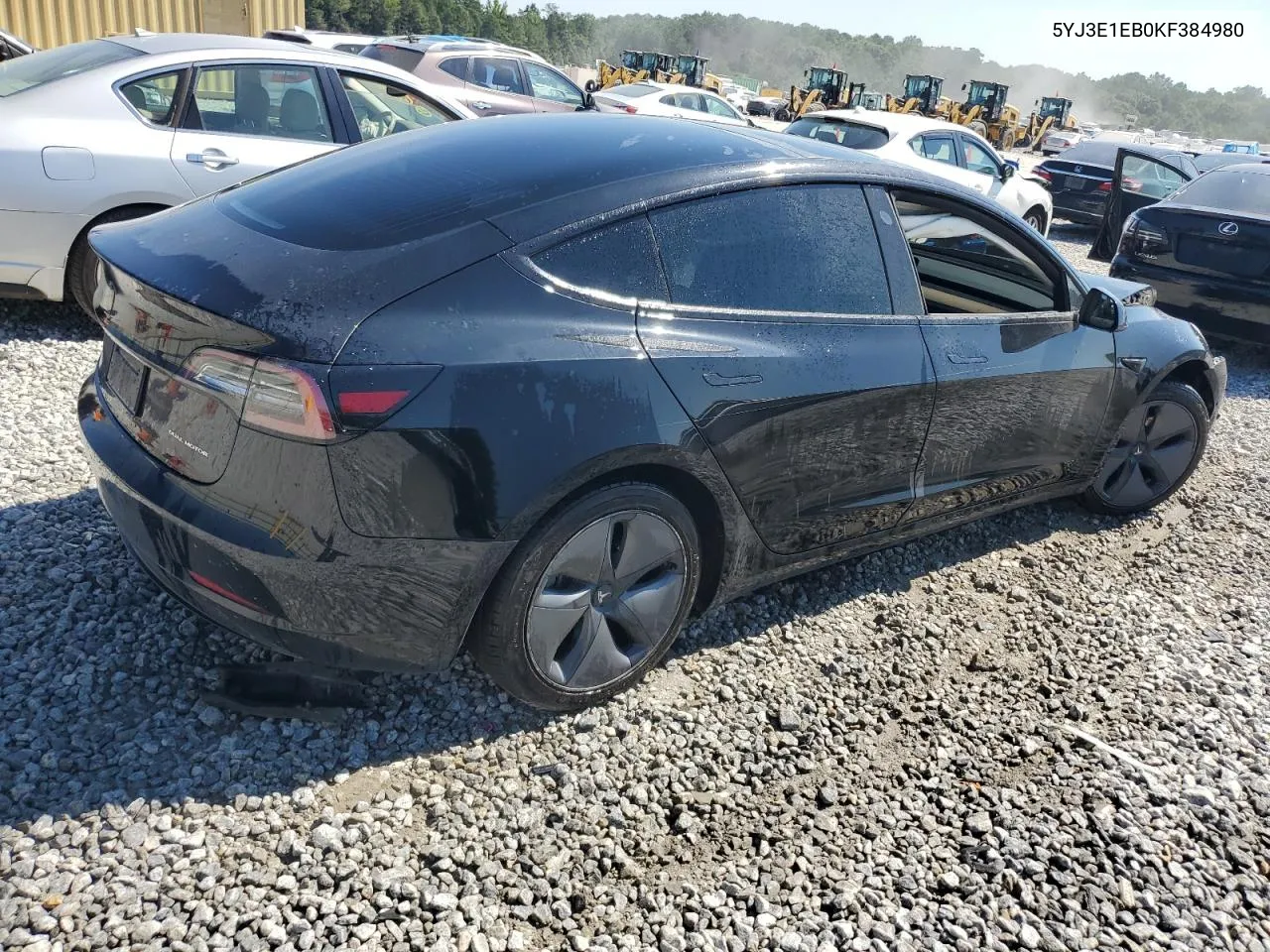 5YJ3E1EB0KF384980 2019 Tesla Model 3